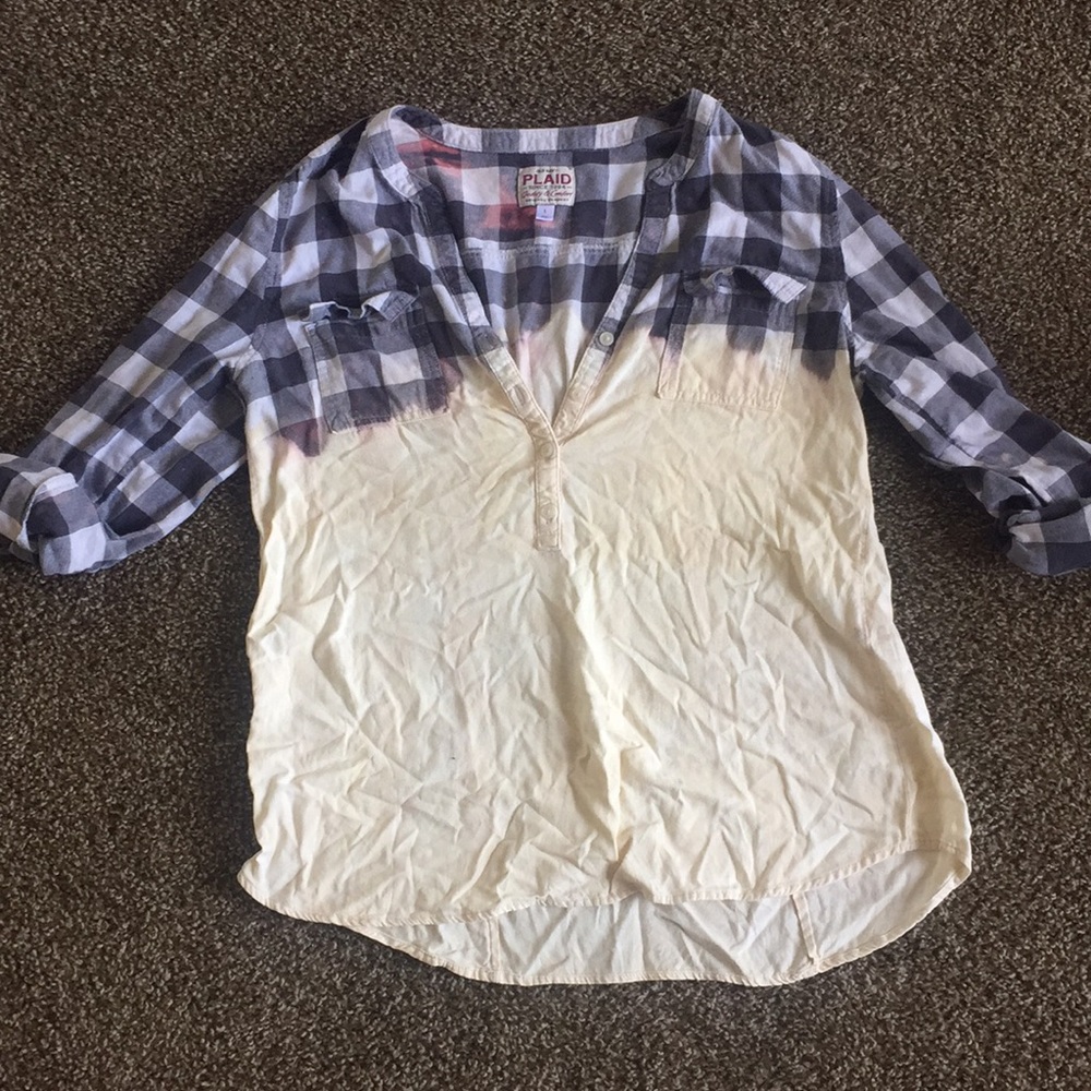 🔥3 for $12🔥 Bleached flannel
